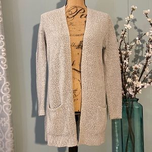 Old Navy Wool Blend Textured Duster Cardigan Sweater